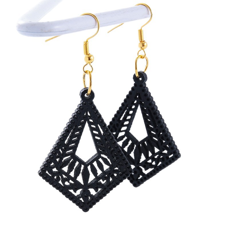 earrings drop-shaped