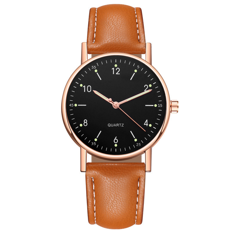 Venta directa de fábrica Reloj luminoso para mujer Reloj de cuarzo con cinturón digital simple Reloj casual para hombres y mujeres