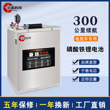 外賣電動車鋰電池48伏60V72V大容量磷酸鐵鋰快遞三四輪電瓶蓄電池