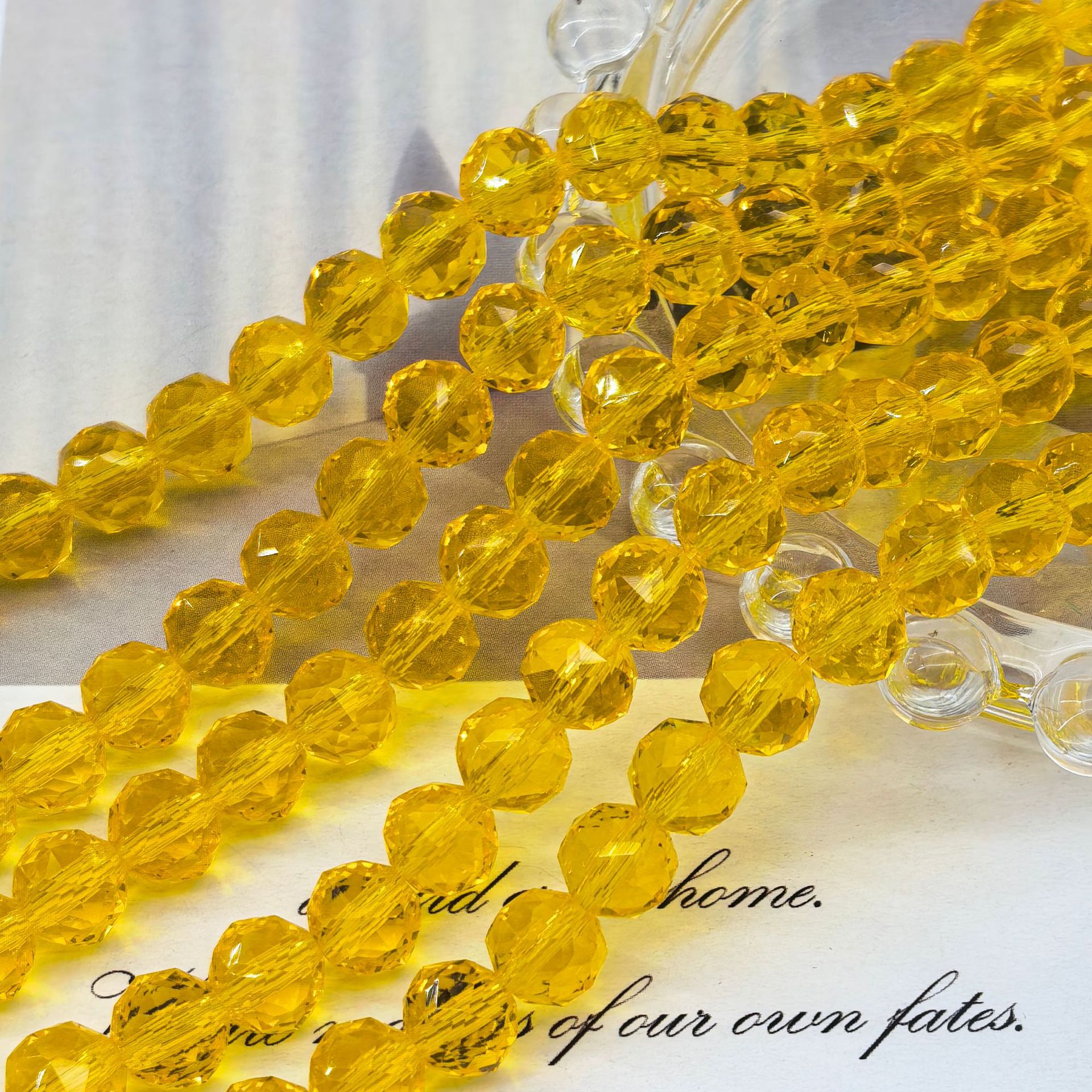 Bola de flores de 8mm Jingjing K9 cuentas sueltas de cristal 64 superficies cortadas con cuentas Accesorios de joyería hechos a mano de bricolaje Pulsera Collar lote suelto image 89