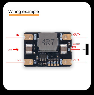 Factory Direct Sales 12V Input 4A Output Dc Power Module Stable Step-Down Anti-Short Circuit Exhibition Accessories