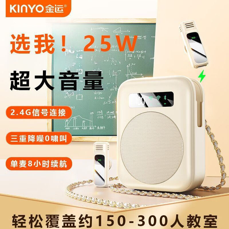 Little Bee Amplifier Dual Microphone High Volume Wireless Ear Microphone Speaker for Teachers Teaching