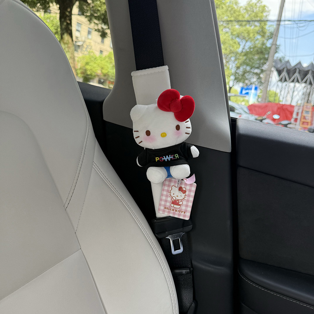 Protector de Hombro para Cinturón de Seguridad de Peluche para Coche