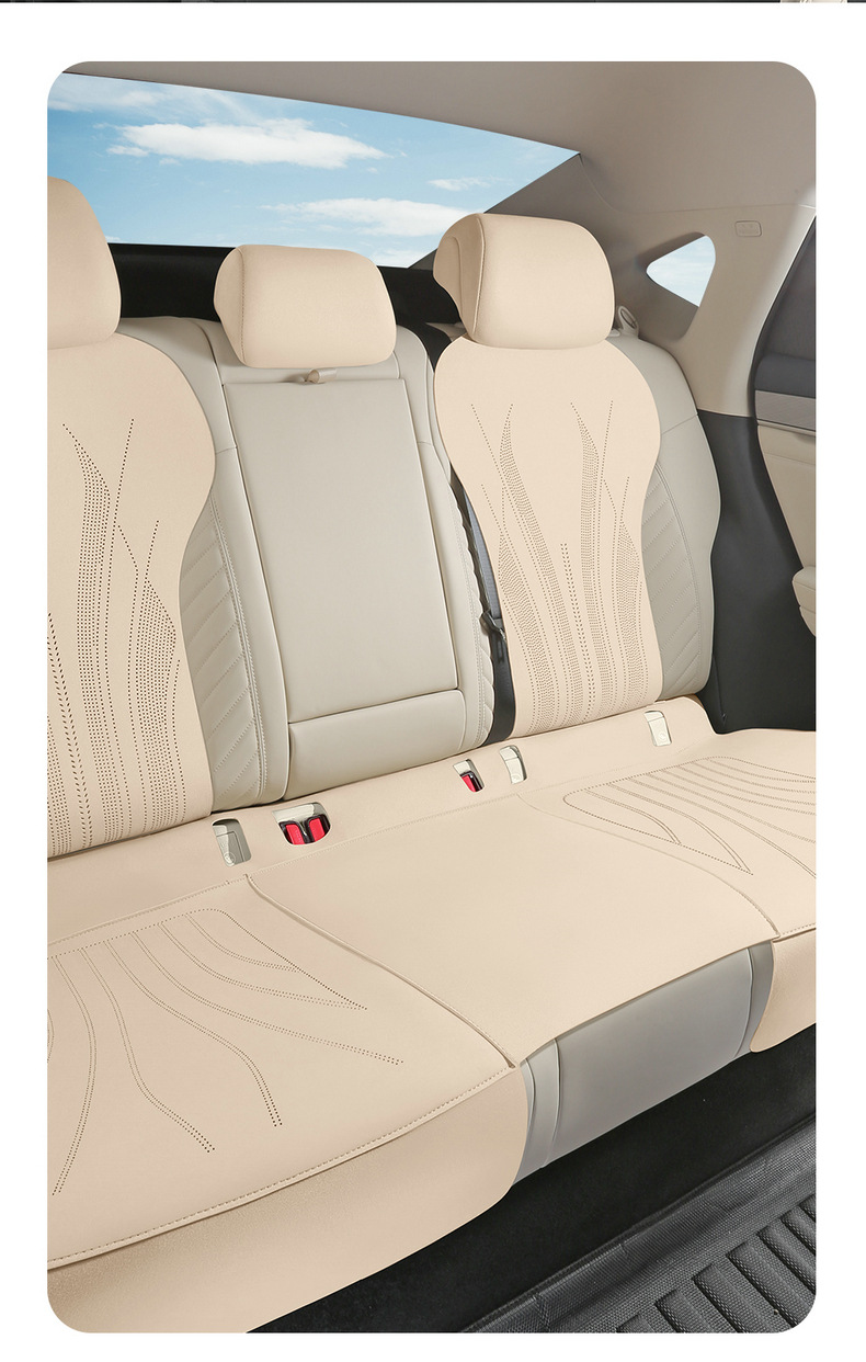 BYD Qin L special car seat cushion four seasons universal seat cover Qin DMI suede ventilated saddle cushion seat cover