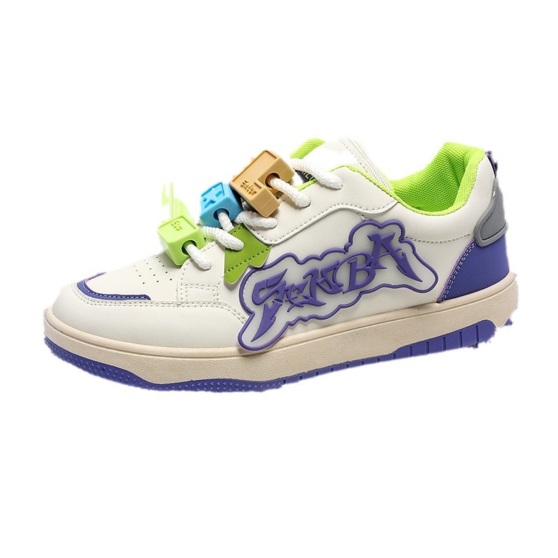 2024 nuevos zapatos de hombre primavera y otoño tendencia universal zapatos de skate casuales nicho coreano zapatos de moda de escuela secundaria
