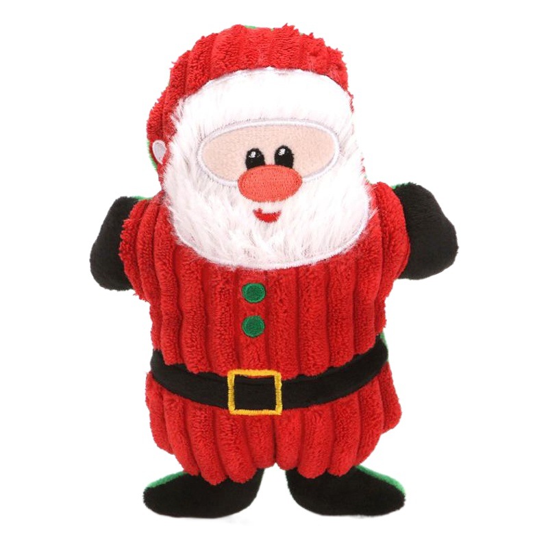 Amazon popular mascota juguete Navidad perro juguete traje resistente al desgarro felpa sonido gato perro juguete