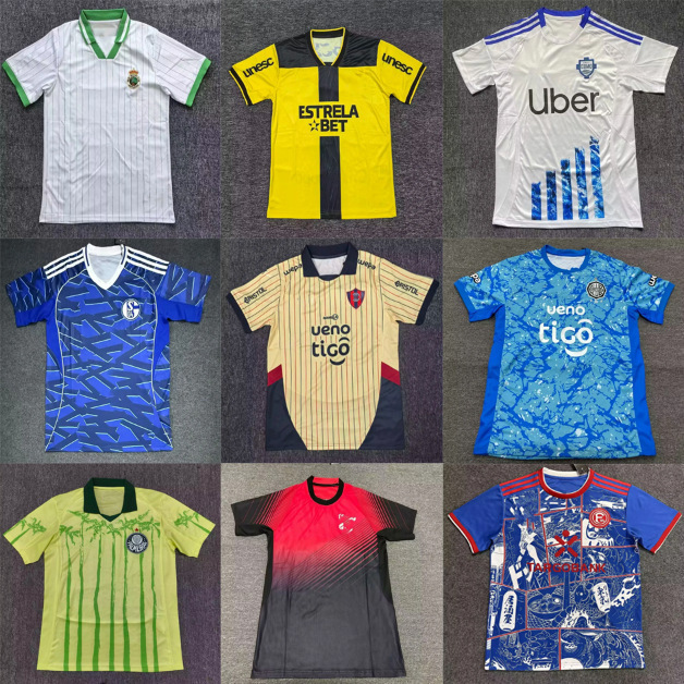Cross-Border Dropshipping 25/26 Frankfurt Bolivia National Sheffield Star Home Football Uniform