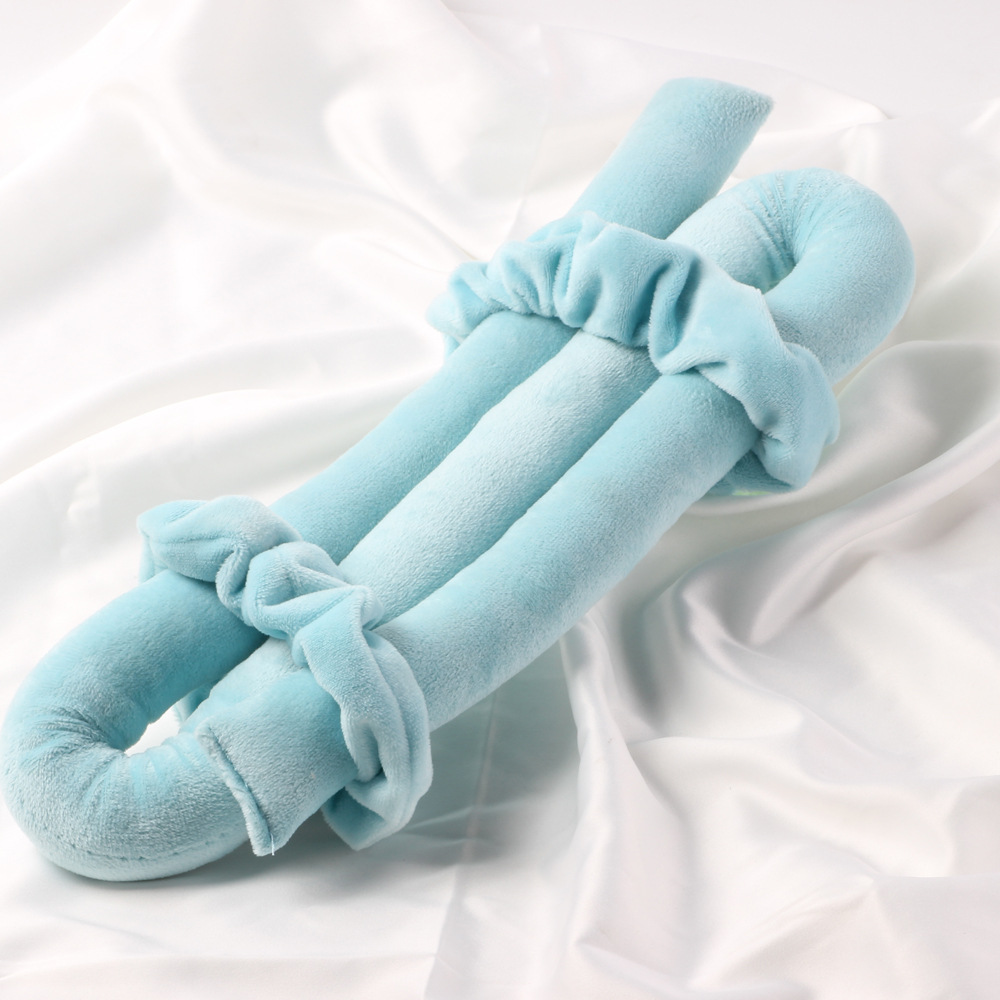 Rizador de satén para dormir, ondas grandes sin dañar el cabello, herramienta perezosa