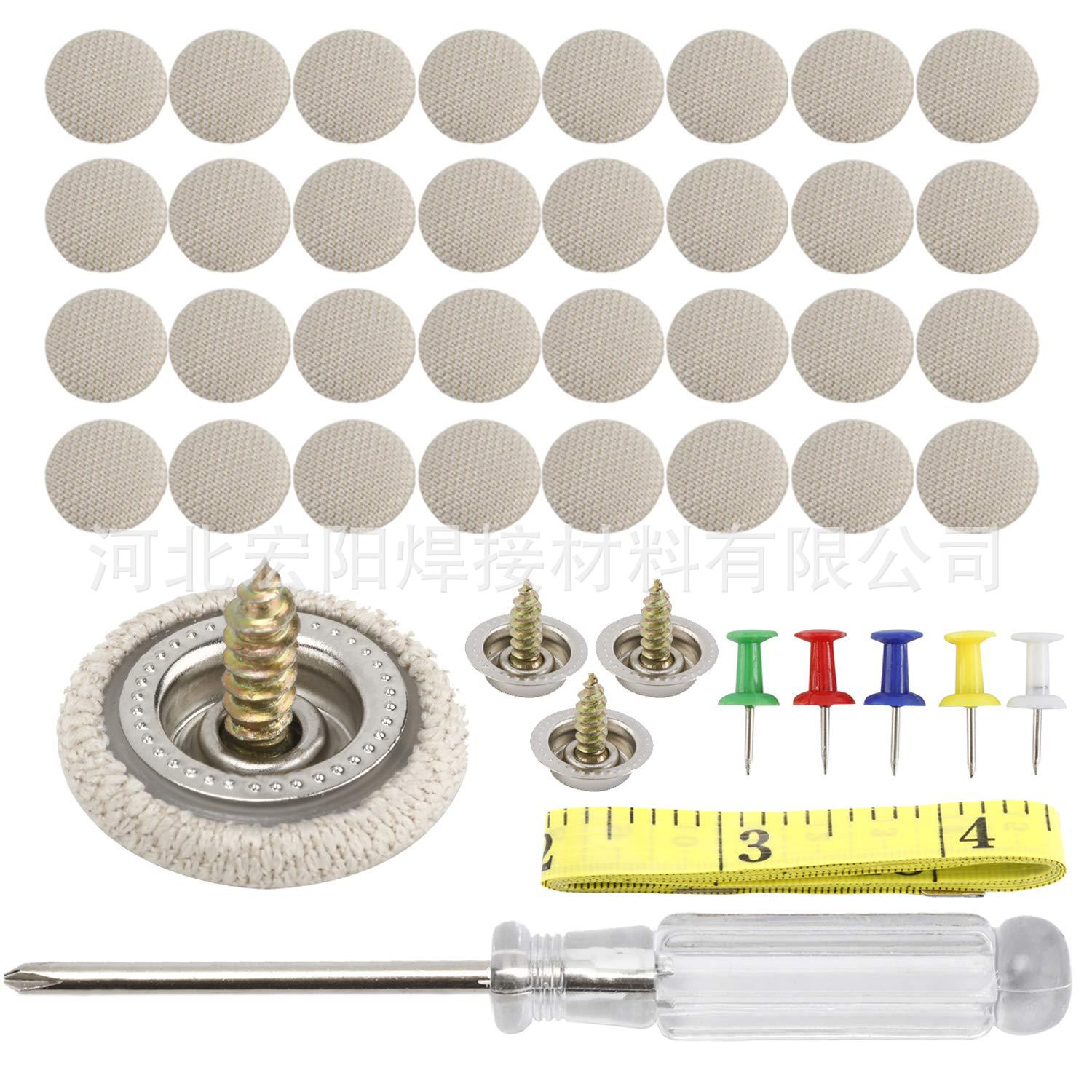 60Pcs Car Ceiling Clips for Fixing Ceiling Fabric Detachment, Fixing Sagging Ceiling Fabric, Car Interior Ceiling Fasteners