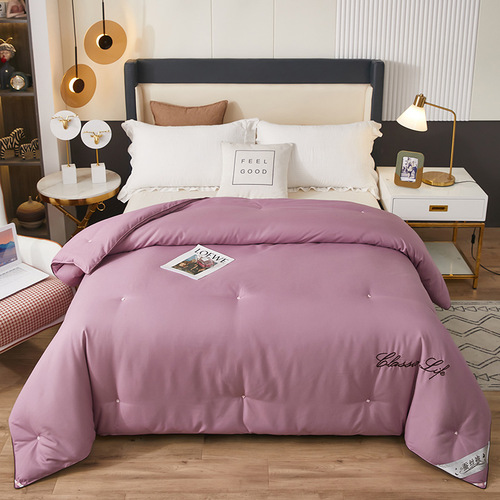 Cross-border quilt core silk quilt with thick winter quilt high-end pure handmade mulberry silk summer quilt for student dormitory spring and autumn quilt