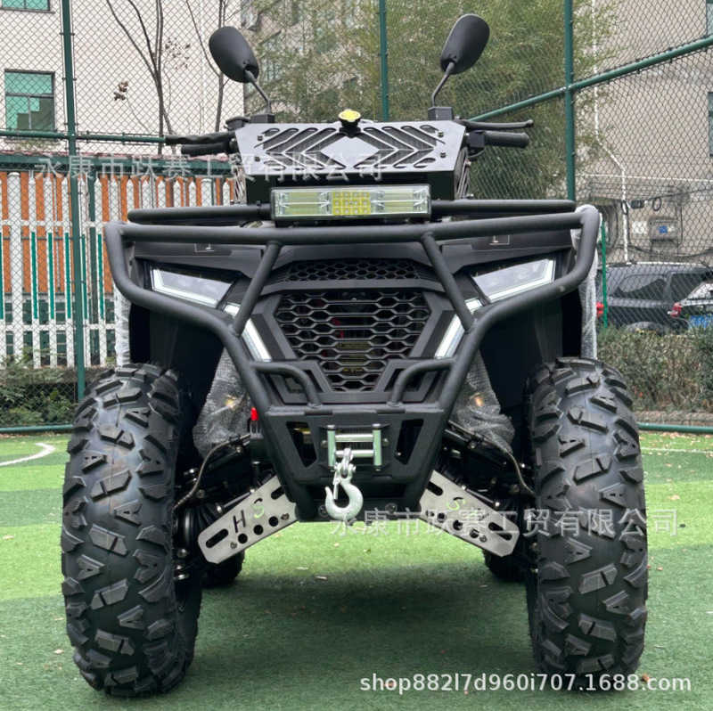 400Cc Four-Wheel Drive Atv All-Terrain Vehicle Two-Wheel Drive Four-Wheel Drive Can Switch with Electric Spray 400Cc Four-Wheeled Atv