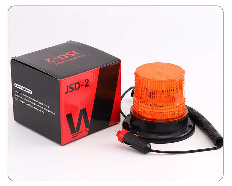 New Model Suitable for Car Led Warning Light, Roof Signal Light, Magnetic Engineering Vehicle Forklift Warning Flashing Work Light