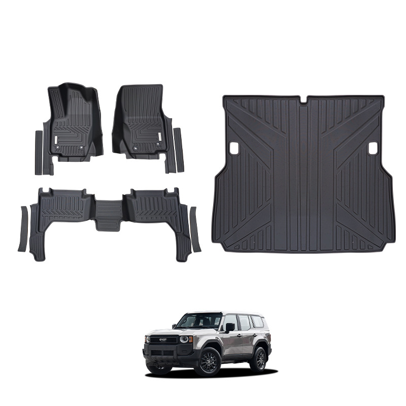Aplicable Toyota Overbearing Car 5DTpe Pies Land Cruiser Prado LC250 Floor Mats