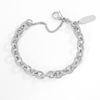 Fashionable bracelet stainless steel, punk style, wholesale