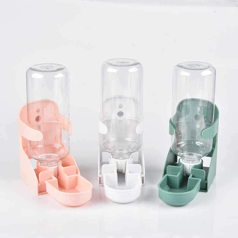 狗狗饮水机悬挂式狗碗防打翻猫咪食盆自动挂笼饮水器宠物兔挂笼碗