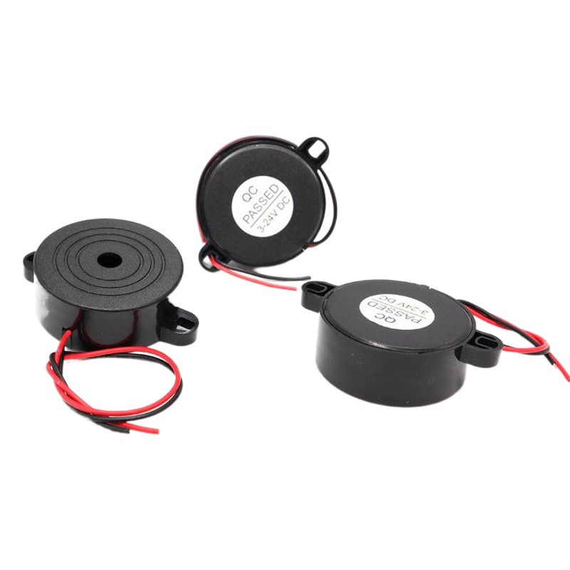 В наличии корпус высокого балла 4216 активный зуммер 42*16 мм пьезоэлектрический зуммер непрерывный звук DC3-24V