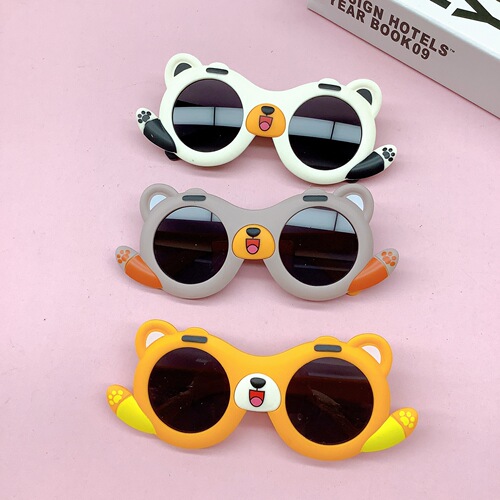 Children's Sunglasses for Girls and Boys, UV-Blocking Cartoon Sunglasses for Toddlers and Kids