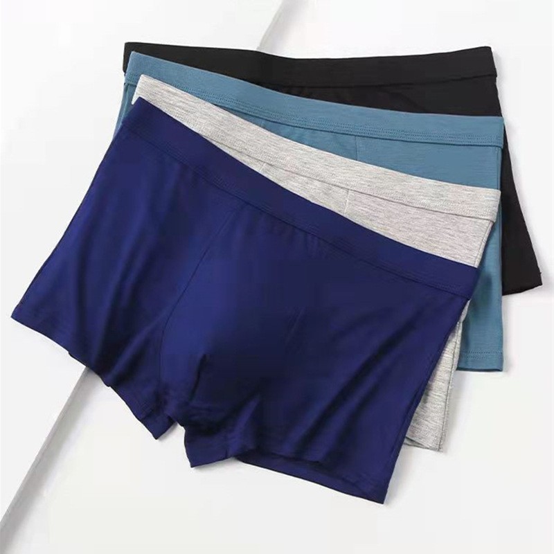 New men's underwear boxer modal cotton large size shorts 5 yuan model stall underwear manufacturers supply