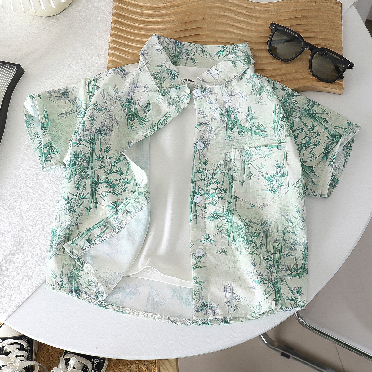 Camisas infantiles para niñas, camisas infantiles de verano, camisas infantiles de primavera, camisas infantiles de estilo portugués, camisas infantiles de calles fritas para niños