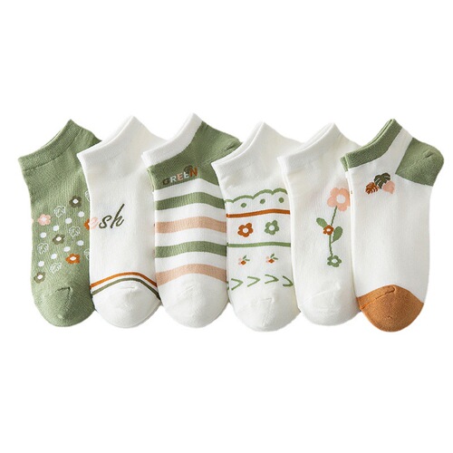 Socks women's short socks cotton shallow mouth summer thin ins trendy Internet celebrity low-cut spring and autumn short-tube boat socks for women