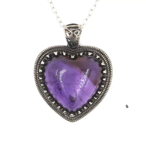 Peach interface crystal pendant amethyst fluorite flashstone pendant cross-border e-commerce foreign trade Amazon goods