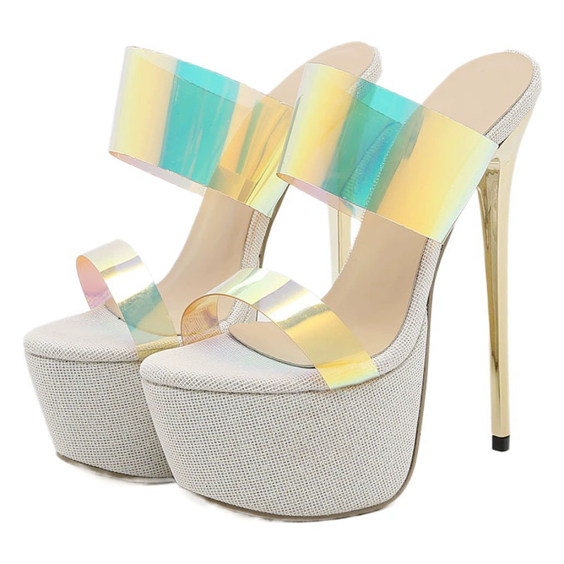 Модель для внешней торговли Hates Sky High 16 см, супер высокий каблук, водный стол, женская обувь на тонком каблуке