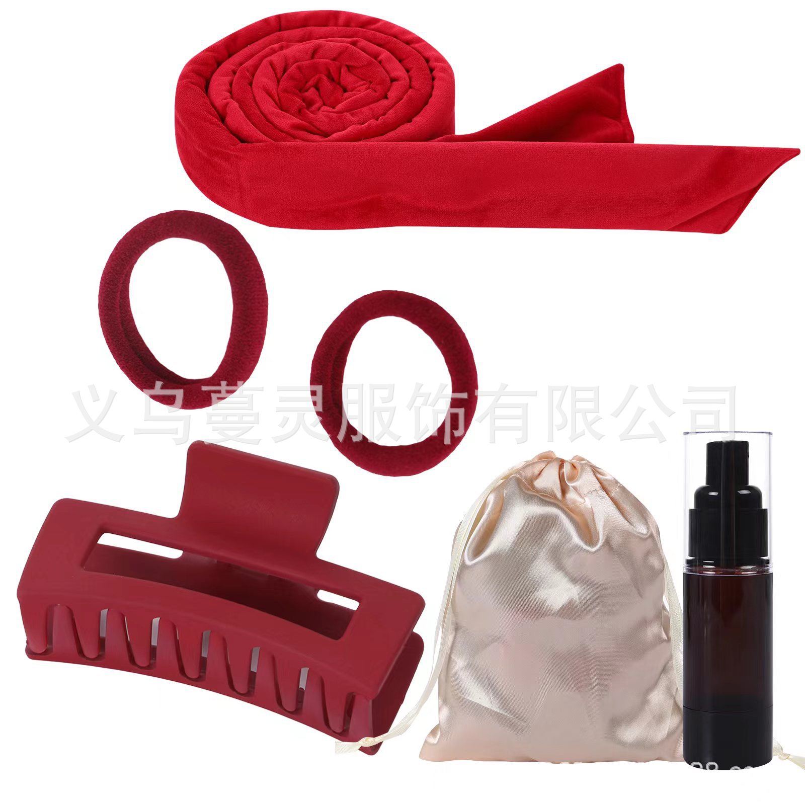 Fabricante Amazon arco rizador de pelo perezoso sueño peluquería onda grande sin calor rizador de pelo diadema