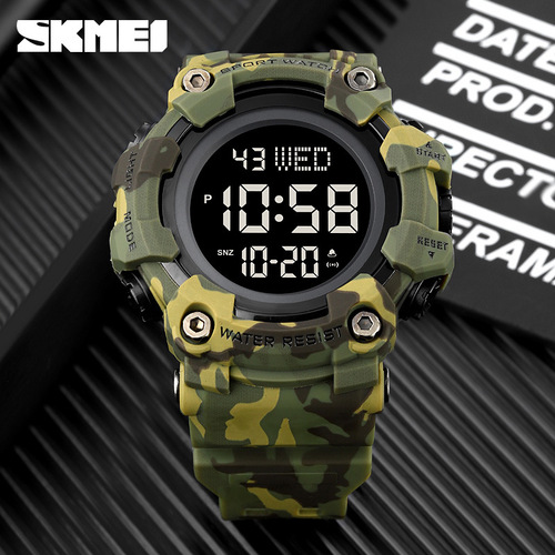 Skmei fashionable commuter men's sports electronic watch best-selling multi-functional waterproof boyfriend style watch