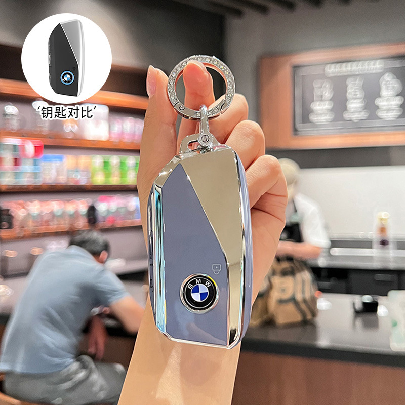 C타입 [실버 엣지 블루] 싱글 쉘 + 다이아몬드 반지