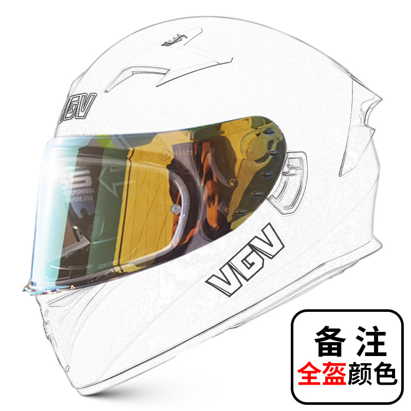 [En stock] Casco de motocicleta certificado 3c Casco completo para hombre Casco de seguridad de motocicleta de cuatro estaciones de doble lente de invierno
