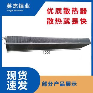 Processing High-Power Radiator Aluminum Profile Electronic Radiator Water Cooling Plate Radiator Shovel Tooth Heat Pipe Radiator