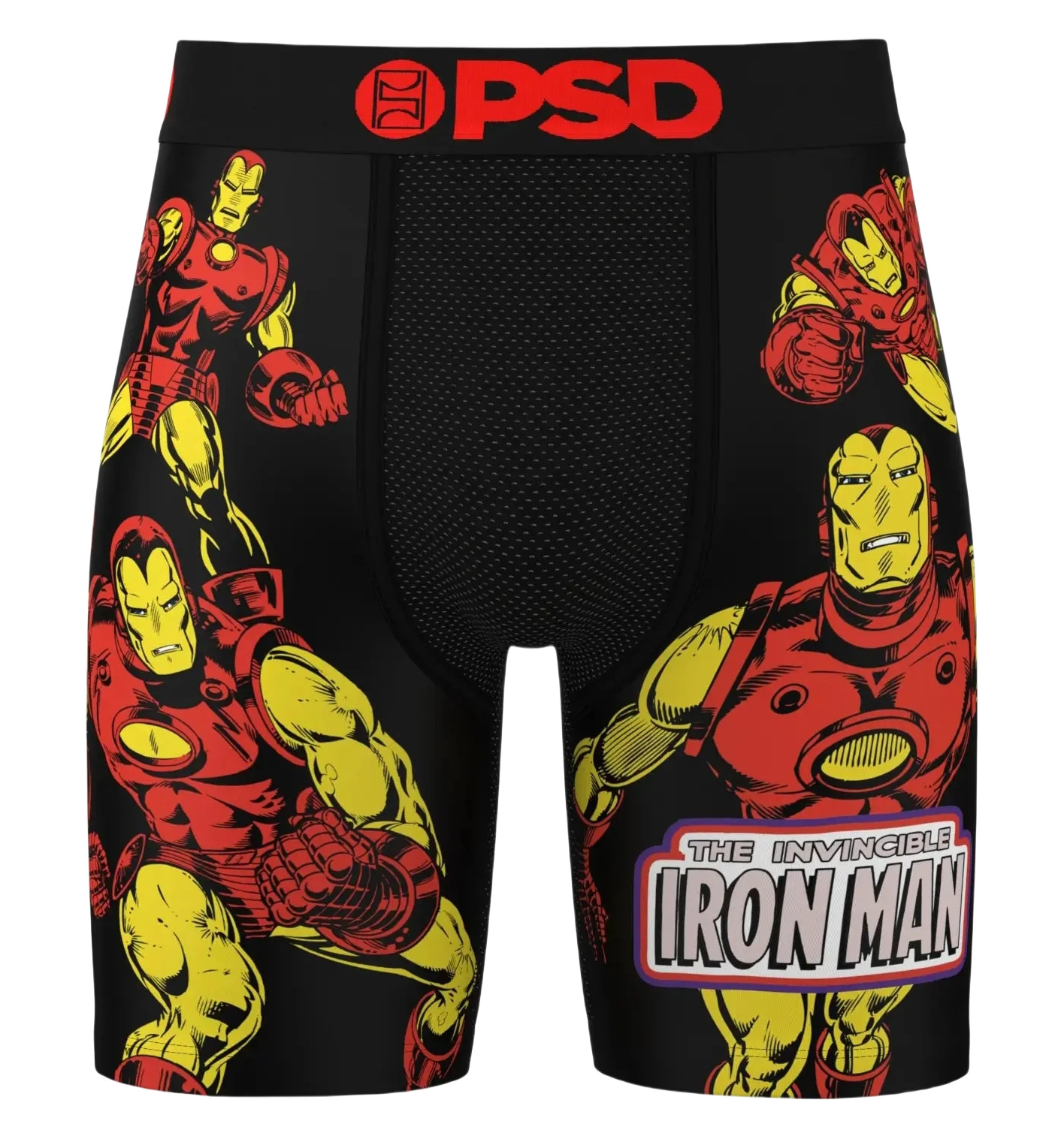 Marca de moda PSD seda de hielo pantalones cortos de poliéster pantalones de playa estampados anime deportes cómodos correr bóxer calzoncillos para hombres