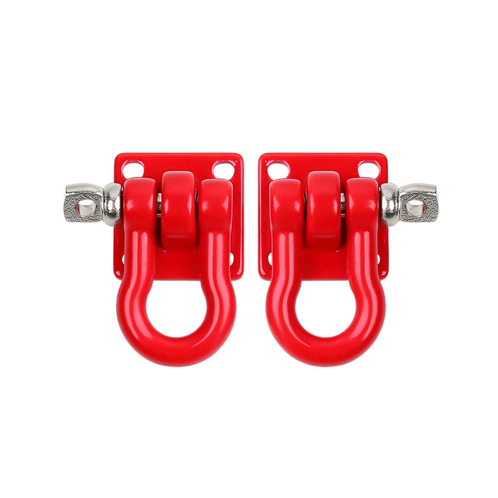 RC modelo coche universal simulación humor metal piezas decorativas rescate gancho cadena gancho cuerda gancho cabrestante gancho remolque