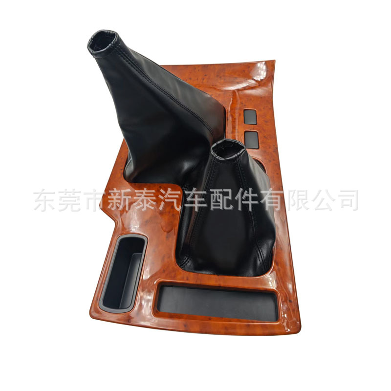 Aplicable a 1998-2007 Toyota Land Cruiser Land Cruiser LC100 panel de marcha caoba