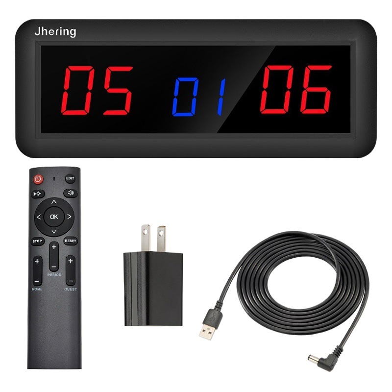 2022 nuevo LED portátil pantalla de puntuación electrónica tenis Mesa bádminton interior juego pelota marcador