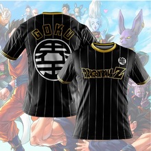 Dragon Ball Z Son Goku Super Saiyan Oversize T Shirts Boy Ki