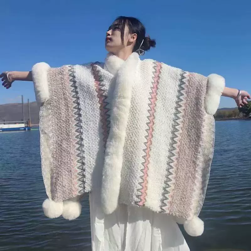 Ethnic trench coat, demi-season cloak, jacket from Yunnan province, vest