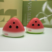 Watermelon Squishy Ice Skin Capybara Lulu Squishy Fruit Stress Relief Ball Food Toy Squishy Stress Relief Toy Decompression Magic