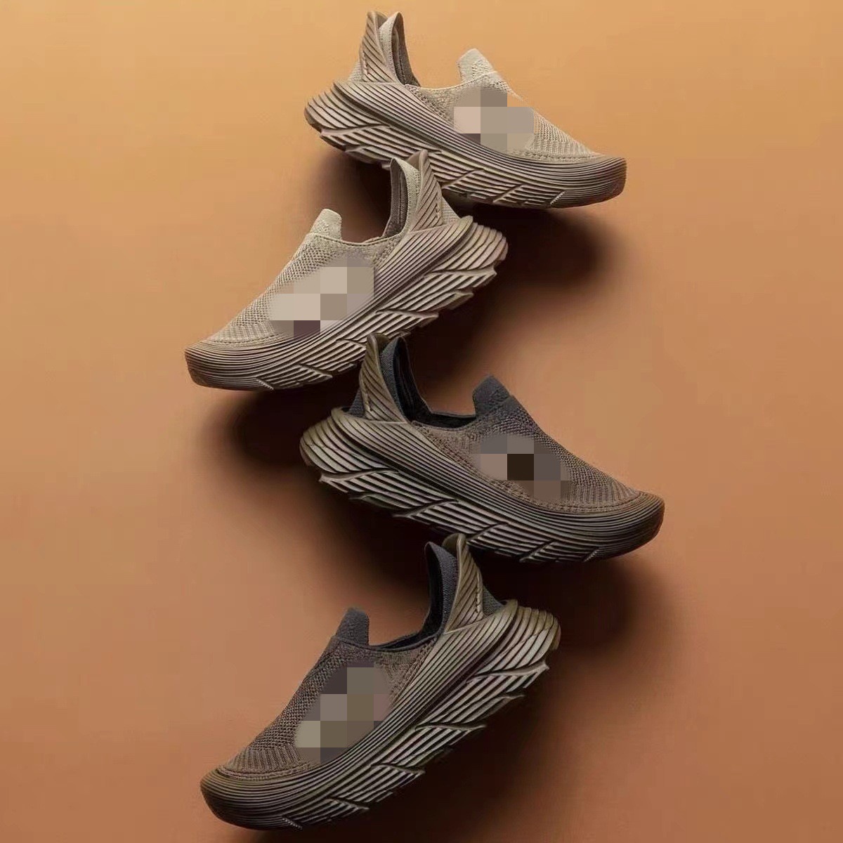 Summer Soothing TC Sports Walking Shoes Lightweight Cushioning Increased Breathable Slip-on Recovery Shoes for Men and Women