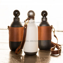 歐美潮流保齡球瓶套 不銹鋼保溫杯套 便攜燒瓶提手或肩帶