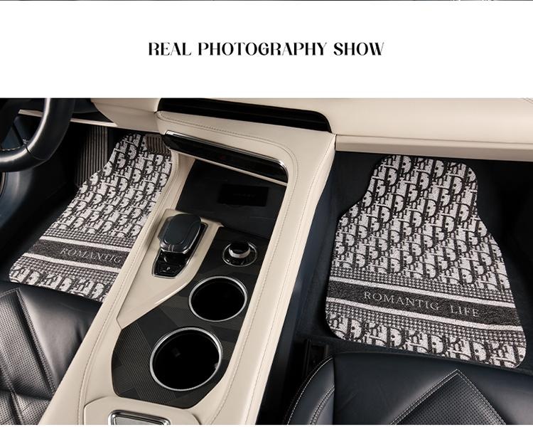 2026 New Model Letter Di Universal Car Floor Mats Universal Floor Mats Wire Loop Floor Mats