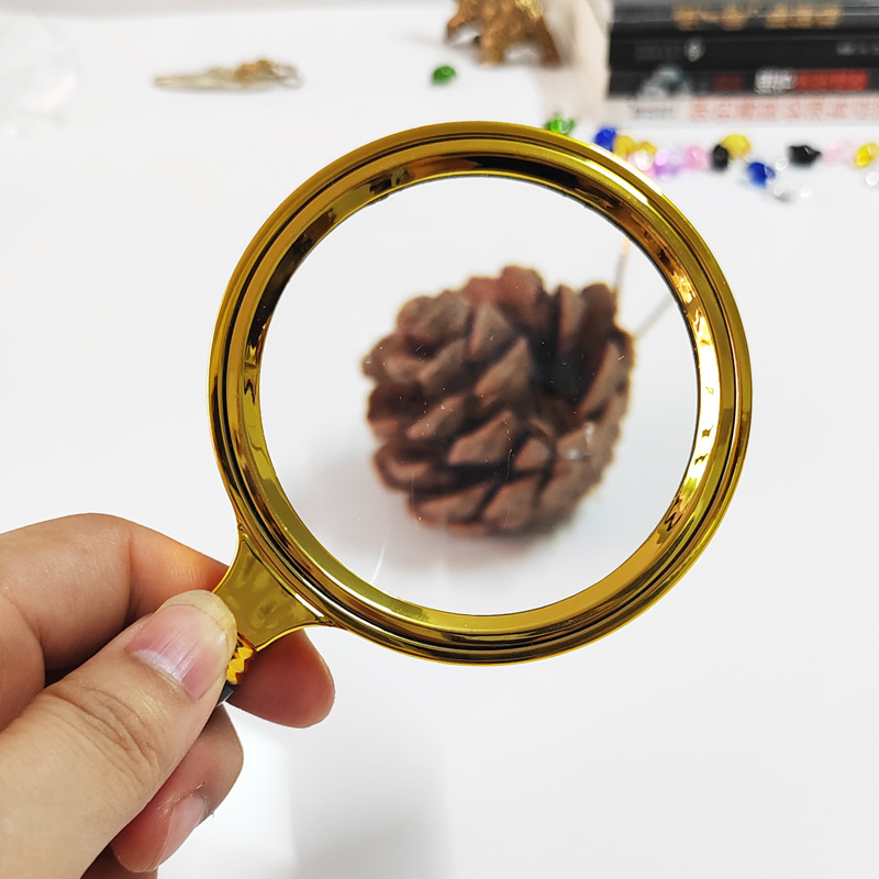 放大镜老人阅读高清高倍正品鉴定专用维修用老花眼镜古玩扩大镜