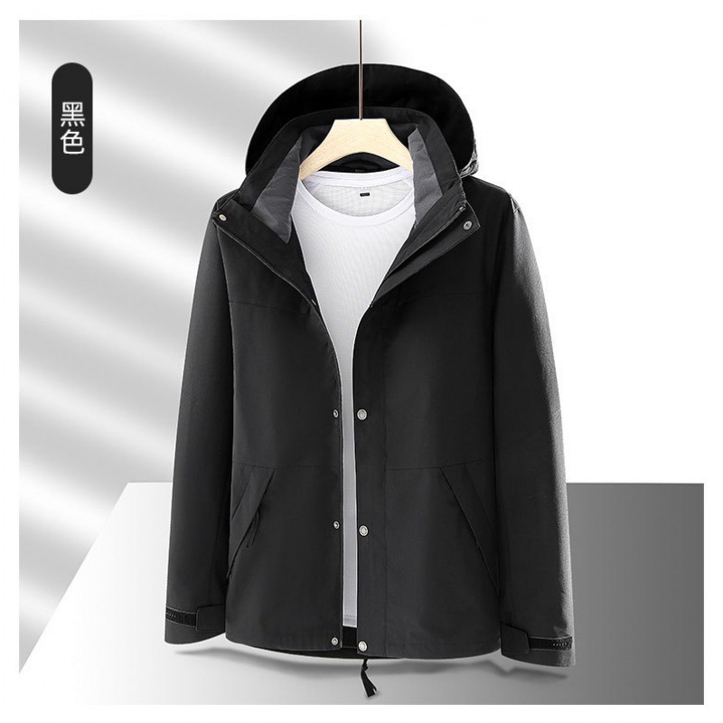 Tienda en línea primavera y otoño caliente a prueba de viento impermeable al aire libre chaqueta de montaña para hombres y mujeres un solo traje de asalto 9188