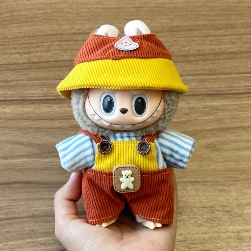 仅衣服适用labubu坐坐派对娃衣一二三代拉布布衣服套装配件饰周边|undefined