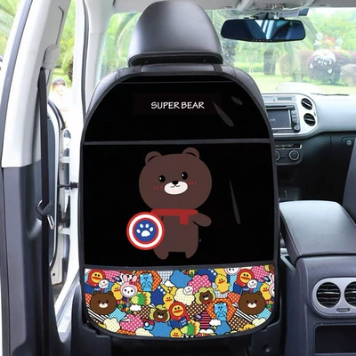 anti-wear cushion, Chair back anti-kick pad - bear-bill-normal