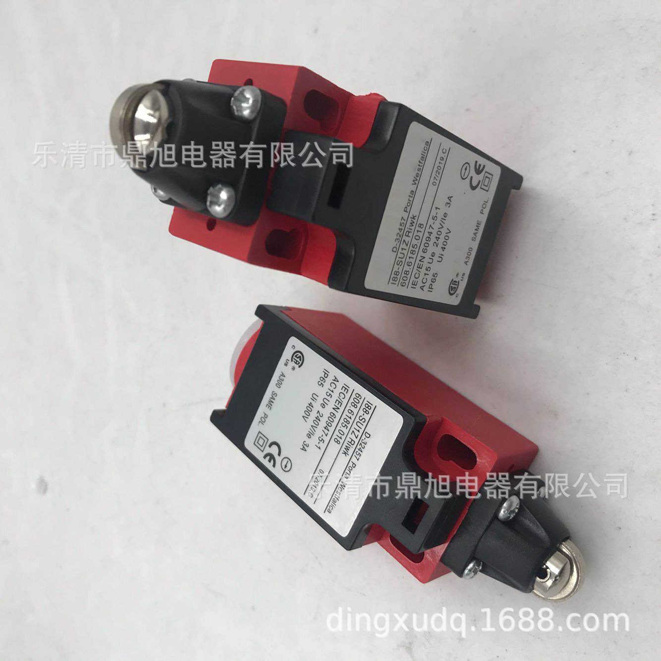 供应 全新行程限位开关 608.6185.018  I88-SUIZ-Riwk 实物图拍摄