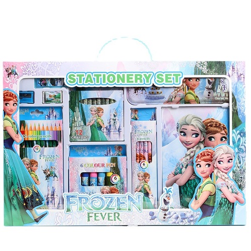 Children's Stationery Set, Elementary School Students Painting Learning Supplies Watercolor Brushes Cartoon Creative Birthday Gift Wholesale