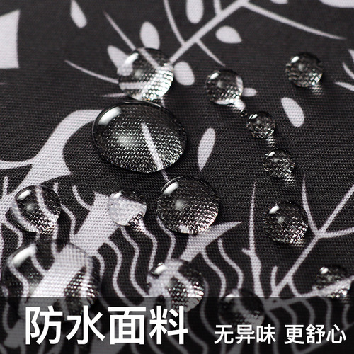 Winter Fleece Lined Thick Warm Waterproof Oil-Proof Apron Hooded Long Sleeve Workwear for Autumn and Winter