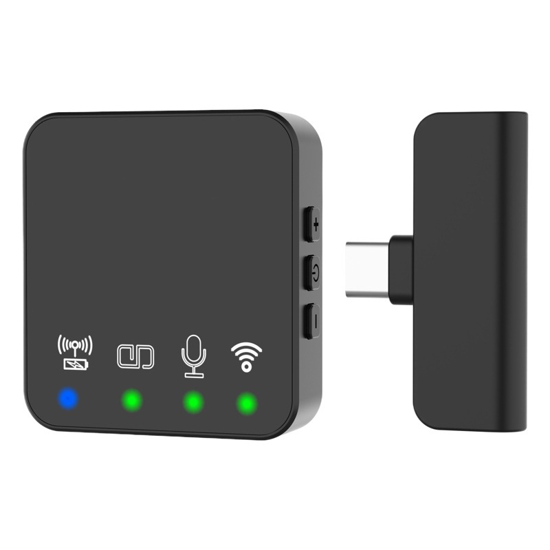 Modelo privado inalámbrico collar clip micrófono con Bluetooth acompañamiento karaoke video en vivo radio reducción de ruido