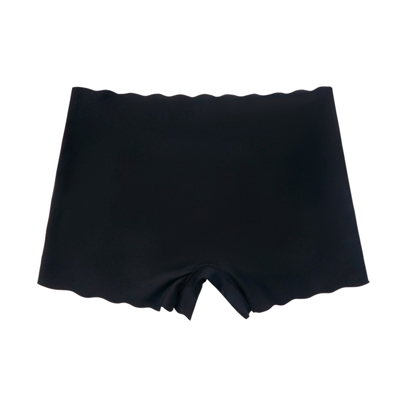 Pantalones de seguridad de cintura alta sin marcas europeas y estadounidenses se pueden usar sin bordes ondulados, leggings elásticos de alta resistencia, pantalones de seda de hielo.